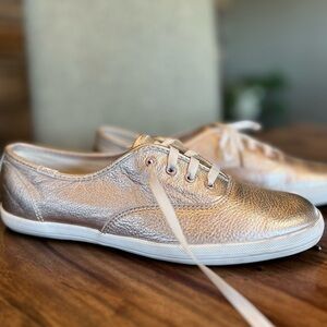 Kate Spade Keds.  Size 8.5 gold